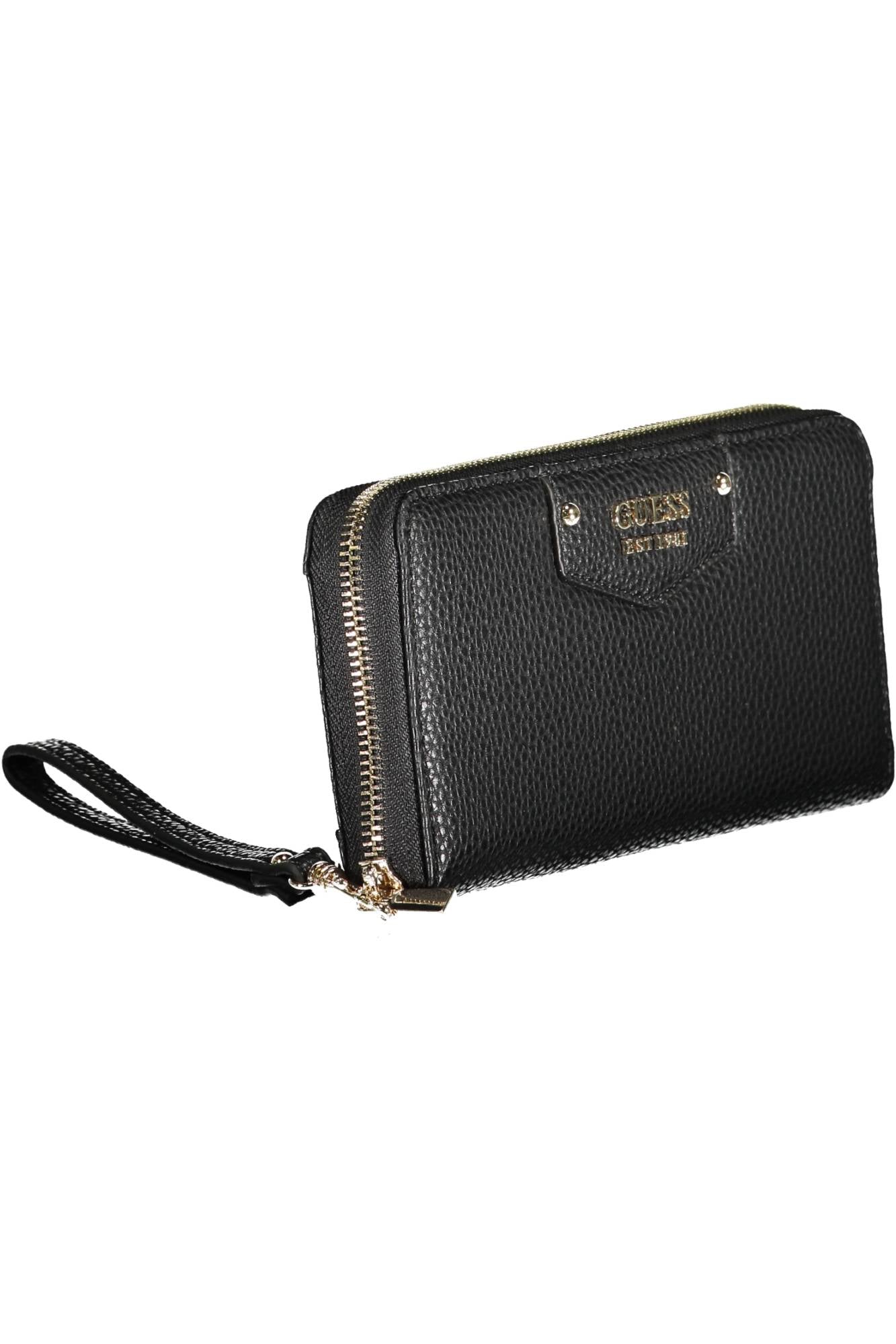 GUESS JEANS PORTAFOGLIO DONNA NERO