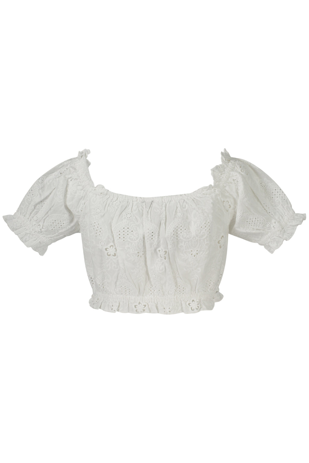 GUESS JEANS TOP DONNA BIANCO