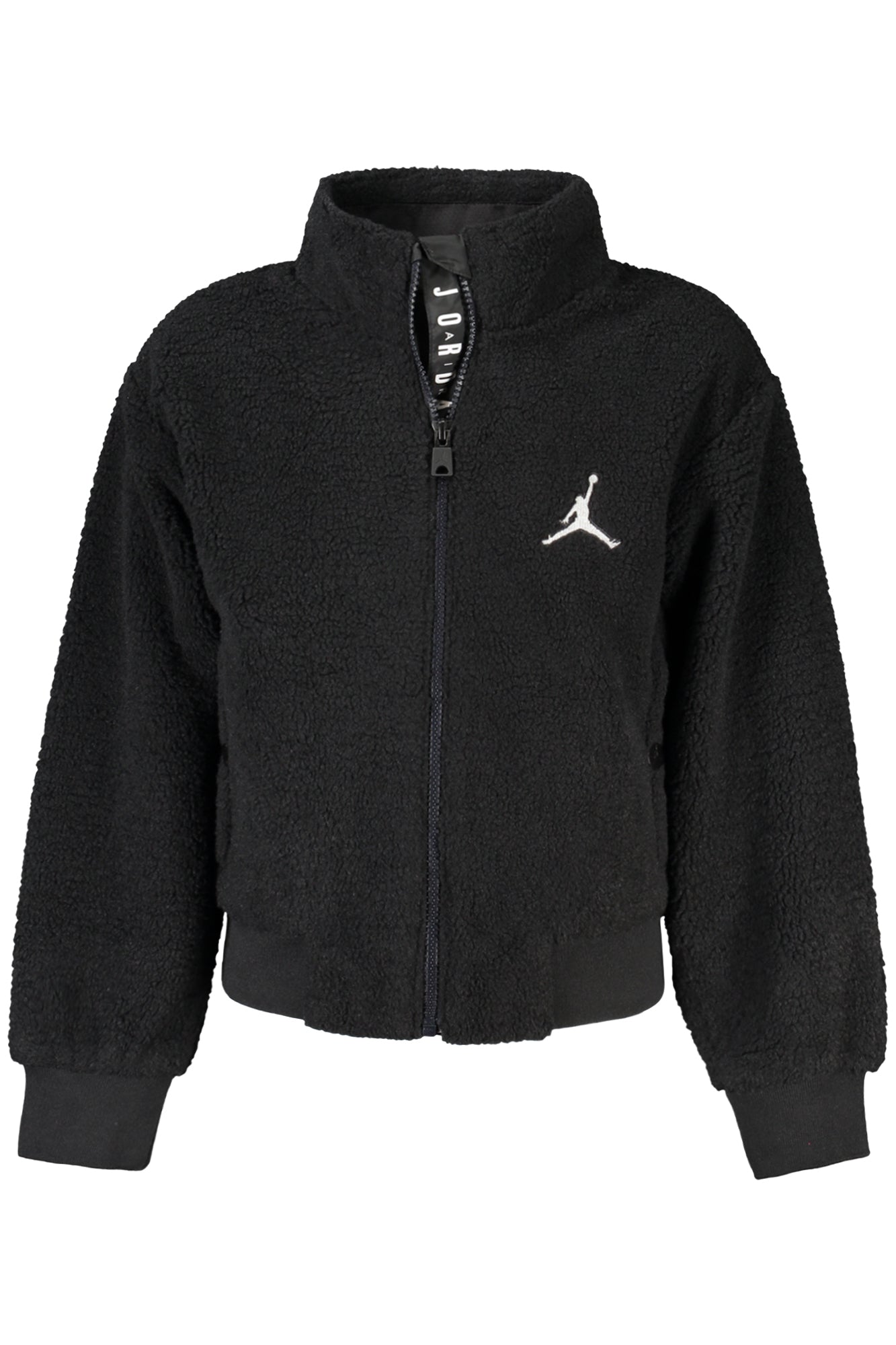 JORDAN FELPA CON ZIP DONNA NERO