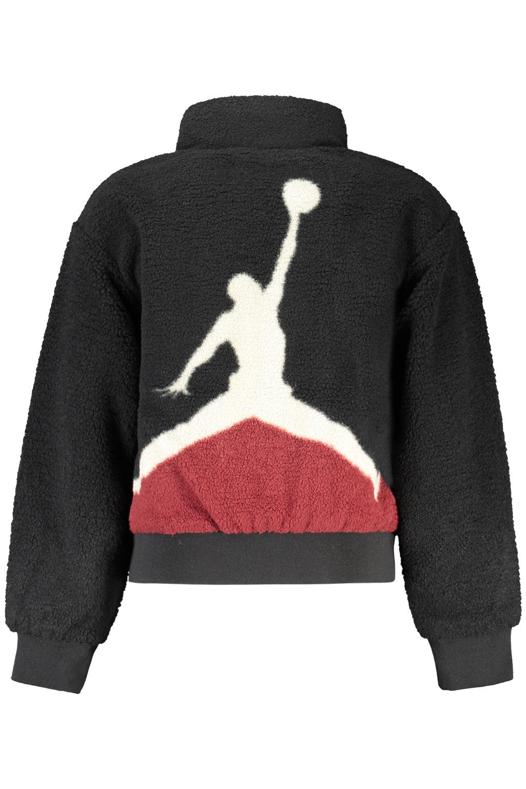 JORDAN FELPA CON ZIP DONNA NERO