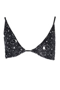 KARL LAGERFELD COSTUME PARTE SOPRA DONNA NERO