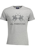 LA MARTINA T-SHIRT MANICHE CORTE UOMO GRIGIO
