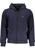 NAPAPIJRI FELPA CON ZIP UOMO BLU
