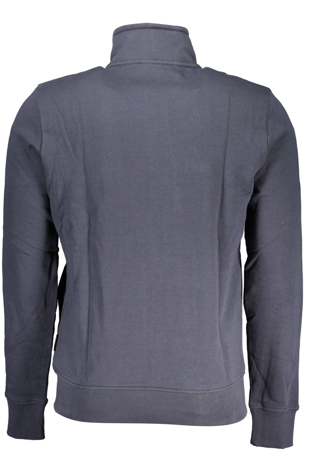 NAPAPIJRI FELPA CON ZIP UOMO BLU