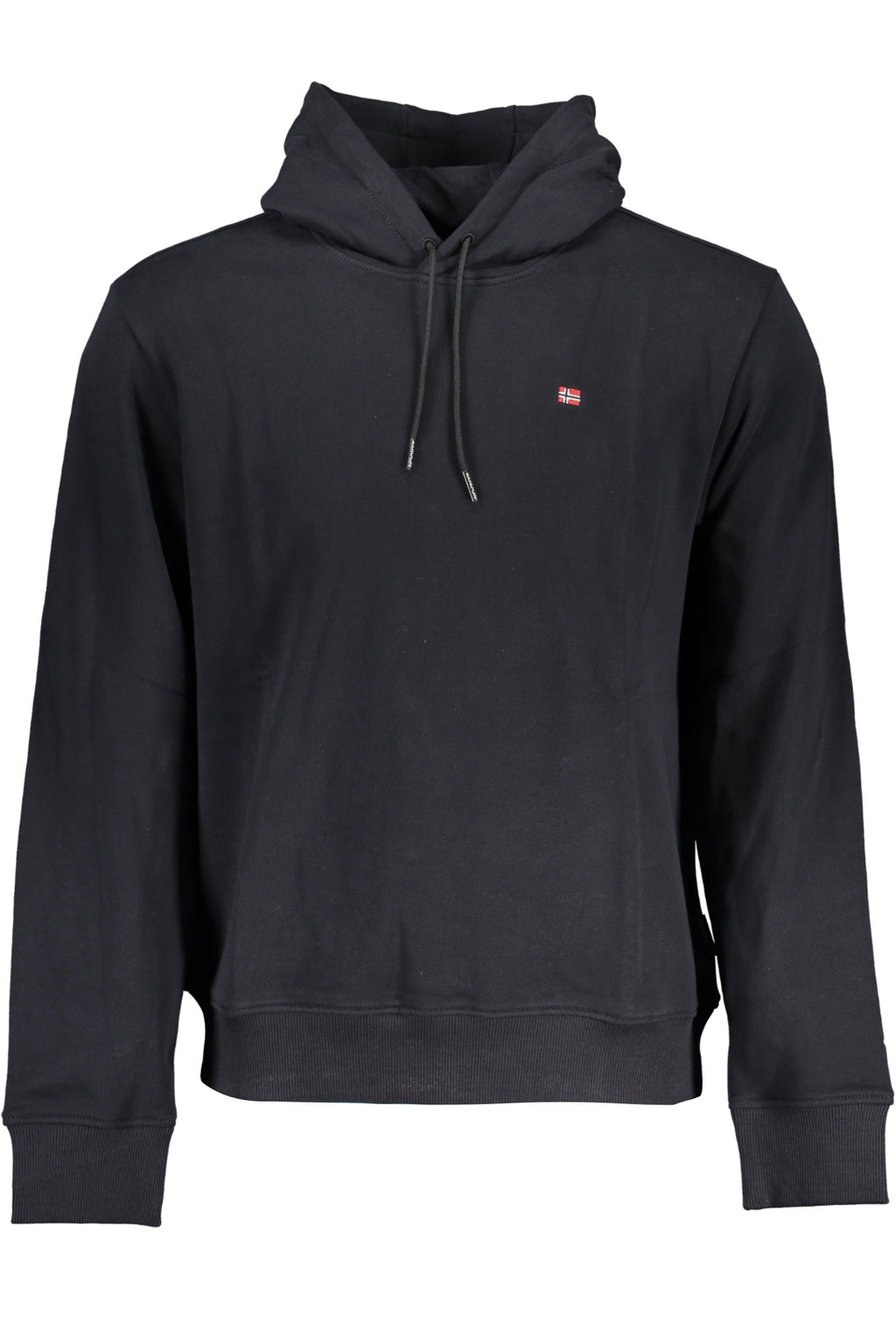 NAPAPIJRI FELPA CON ZIP UOMO NERO