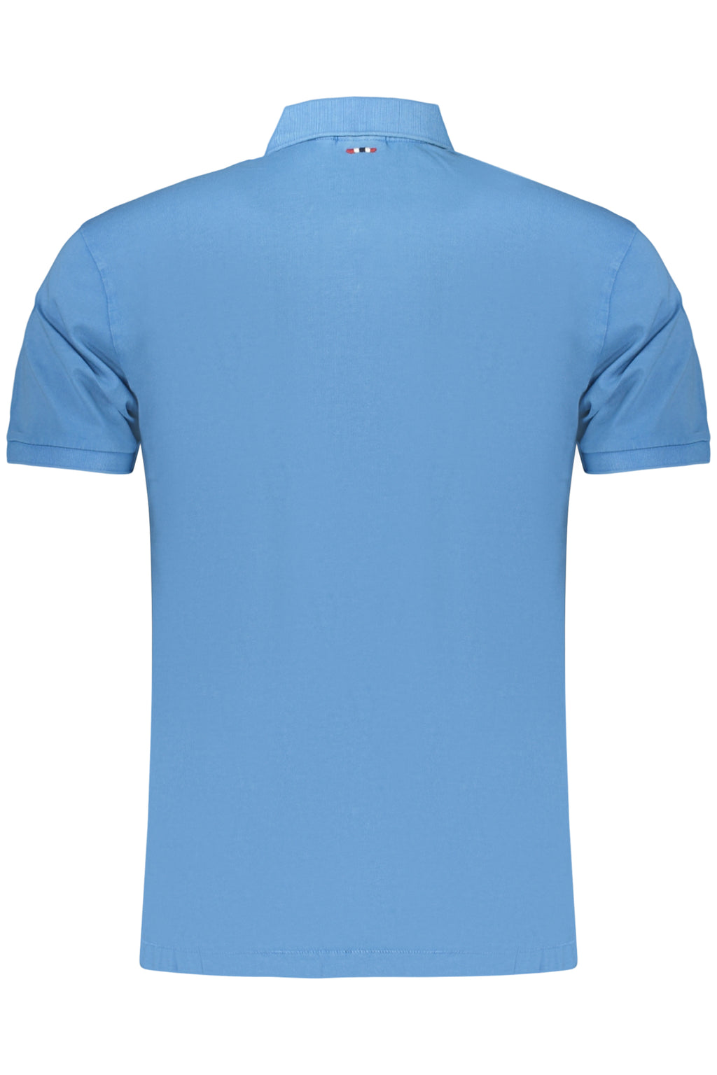 NAPAPIJRI POLO MANICHE CORTE UOMO AZZURRO