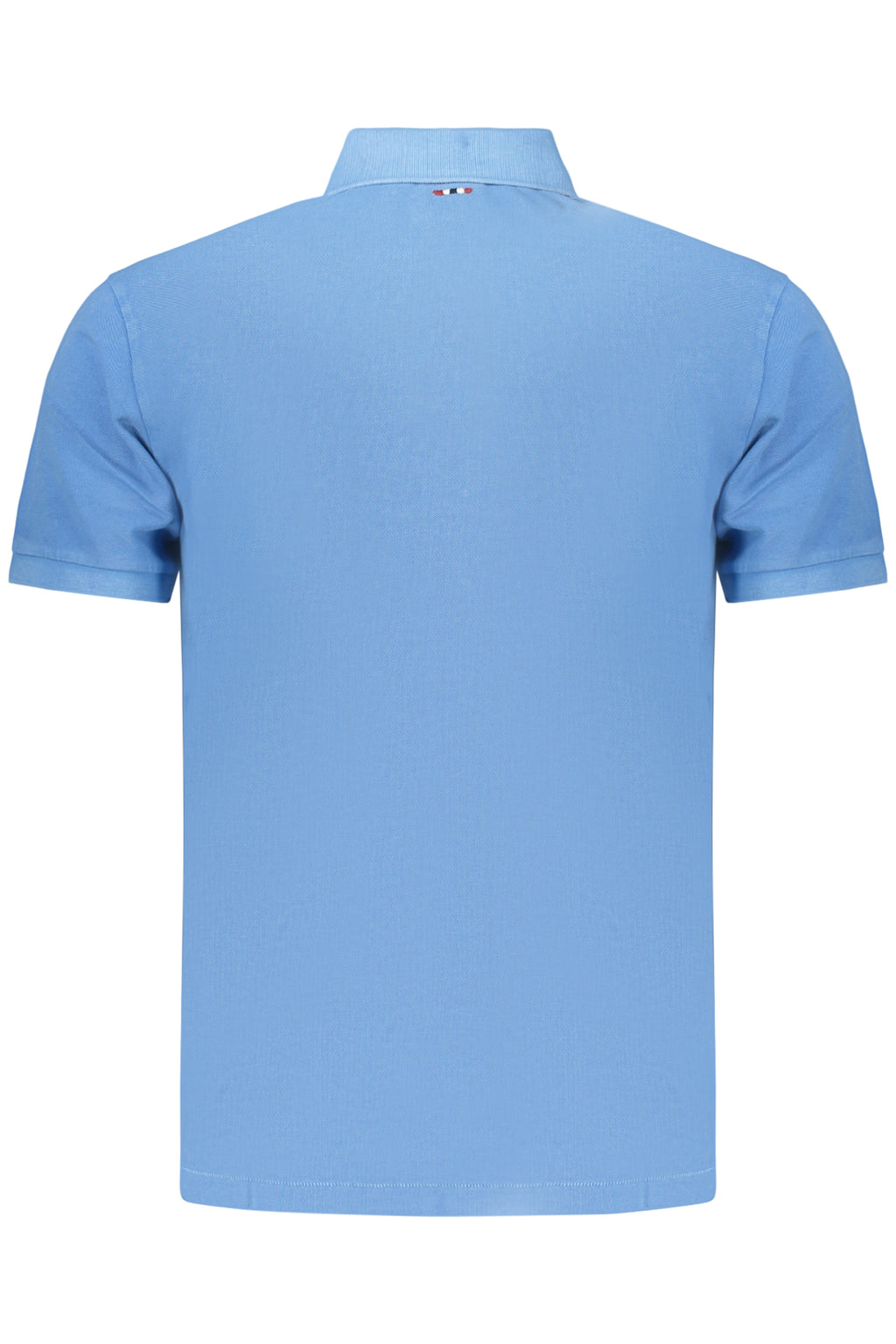 NAPAPIJRI POLO MANICHE CORTE UOMO AZZURRO