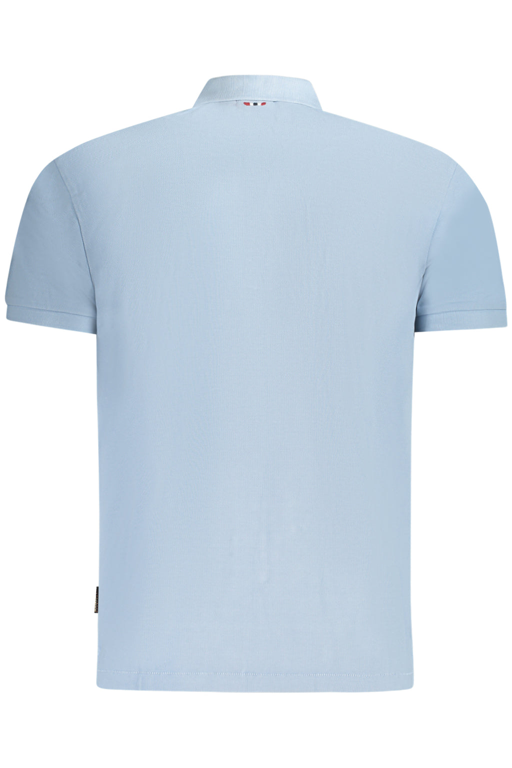 NAPAPIJRI POLO MANICHE CORTE UOMO AZZURRO