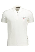 NAPAPIJRI POLO MANICHE CORTE UOMO BIANCO
