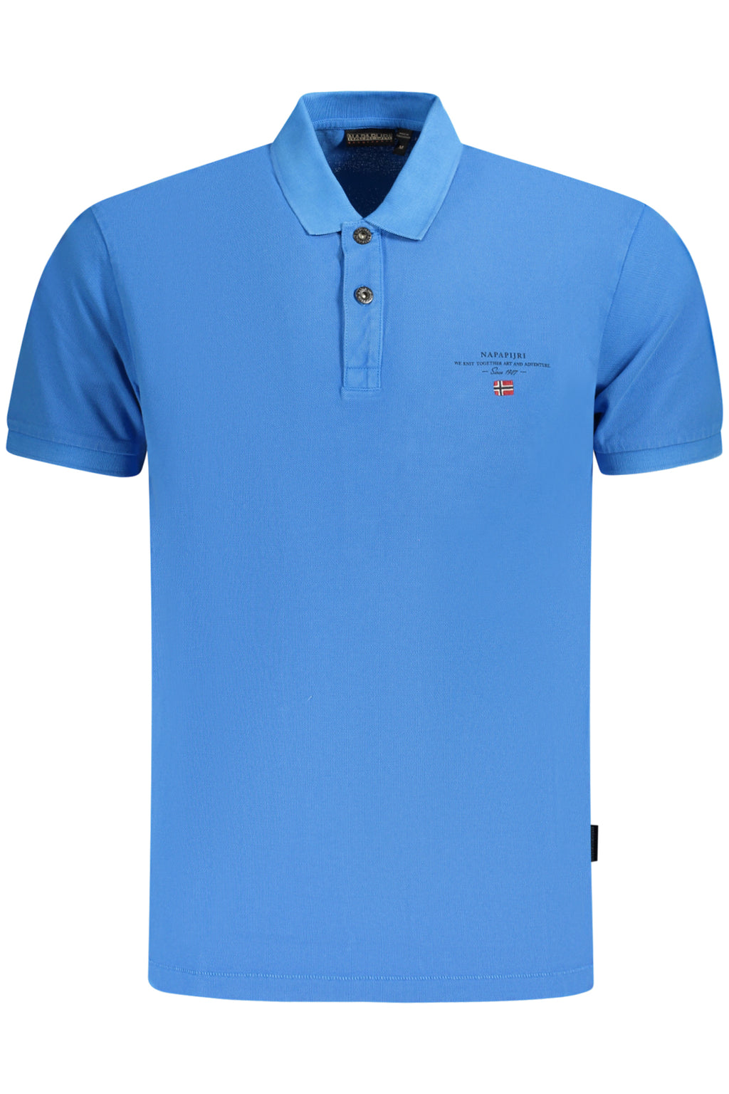 NAPAPIJRI POLO MANICHE CORTE UOMO BLU