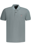 NAPAPIJRI POLO MANICHE CORTE UOMO GRIGIO