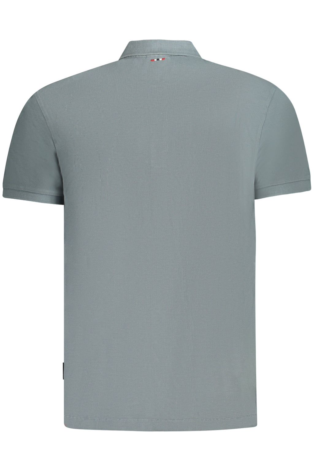 NAPAPIJRI POLO MANICHE CORTE UOMO GRIGIO
