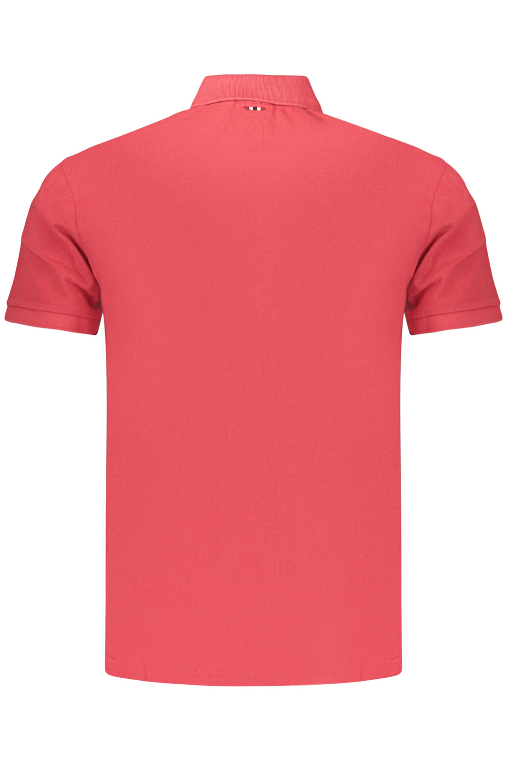 NAPAPIJRI POLO MANICHE CORTE UOMO ROSSO