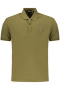 NAPAPIJRI POLO MANICHE CORTE UOMO VERDE