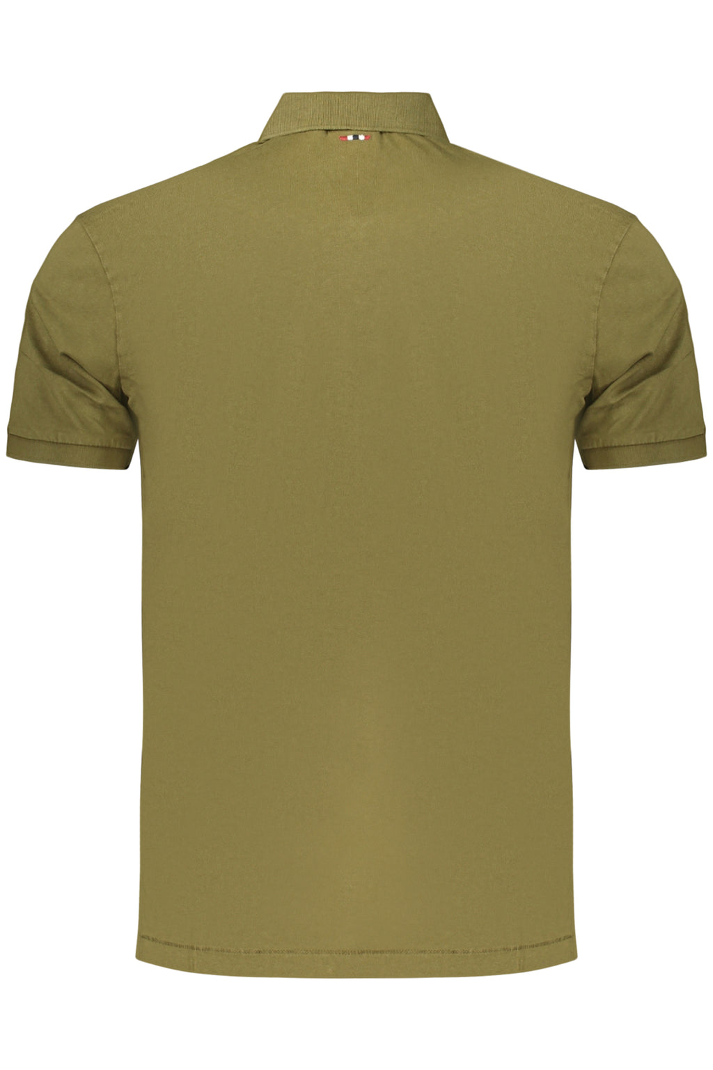 NAPAPIJRI POLO MANICHE CORTE UOMO VERDE