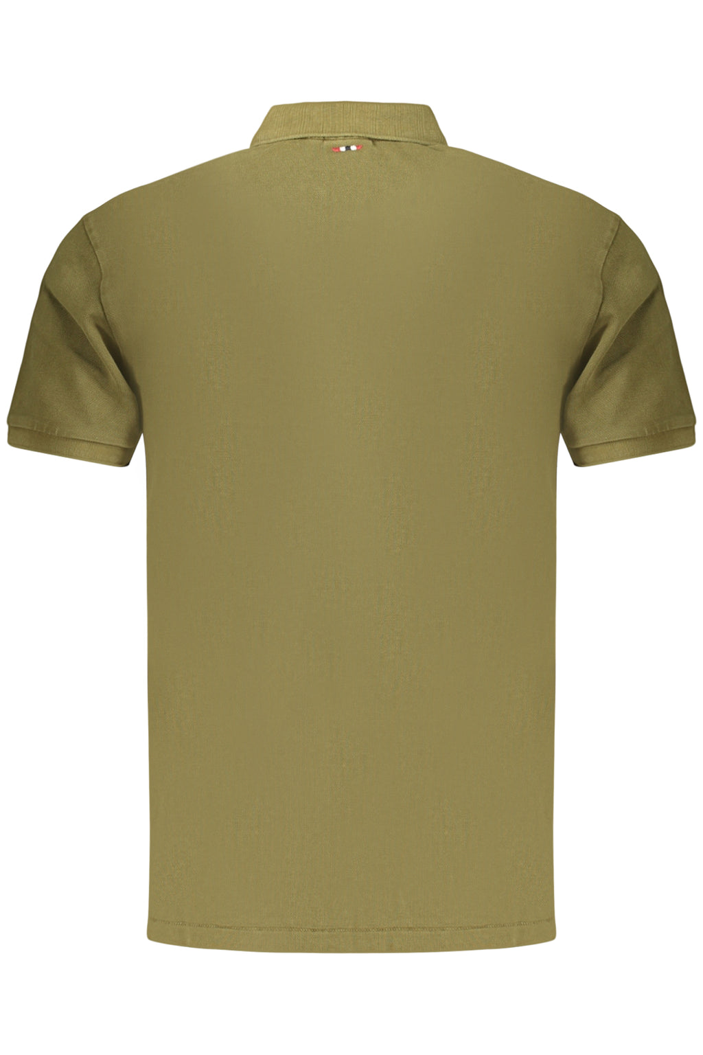 NAPAPIJRI POLO MANICHE CORTE UOMO VERDE