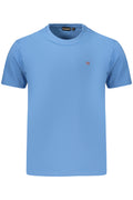 NAPAPIJRI T-SHIRT MANICHE CORTE UOMO AZZURRO