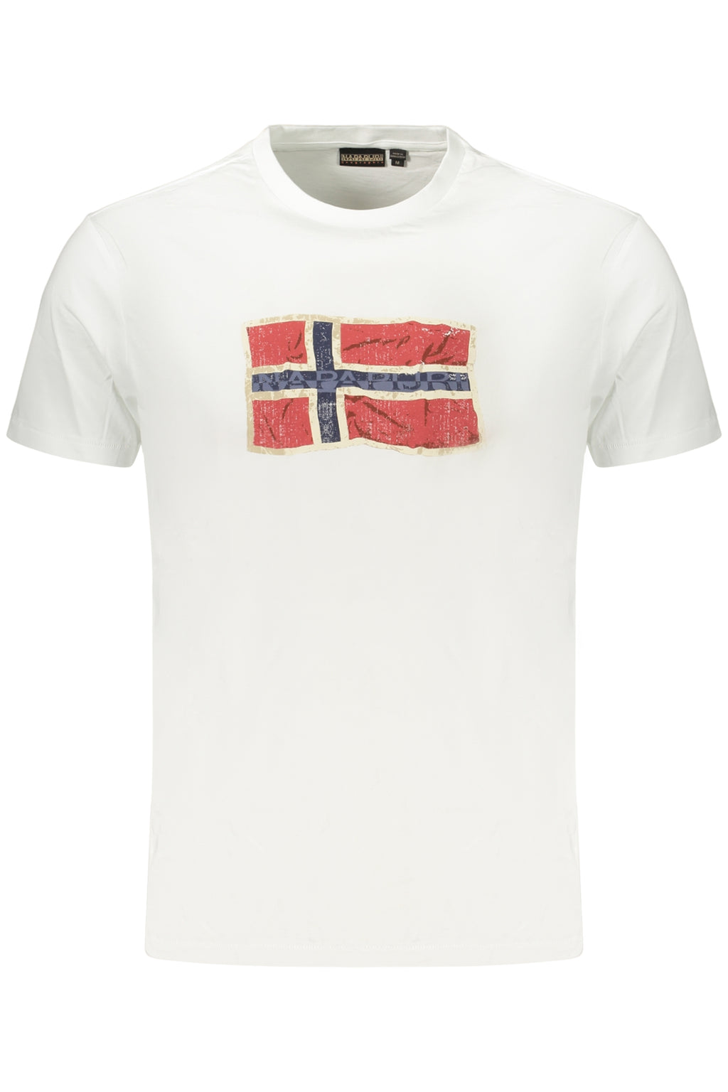 NAPAPIJRI T-SHIRT MANICHE CORTE UOMO BIANCO