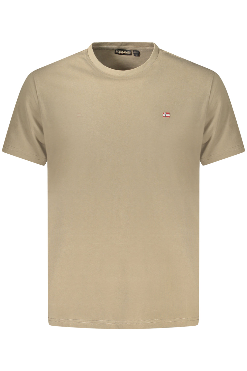 NAPAPIJRI T-SHIRT MANICHE CORTE UOMO MARRONE