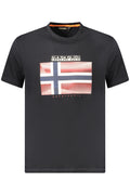 NAPAPIJRI T-SHIRT MANICHE CORTE UOMO NERO