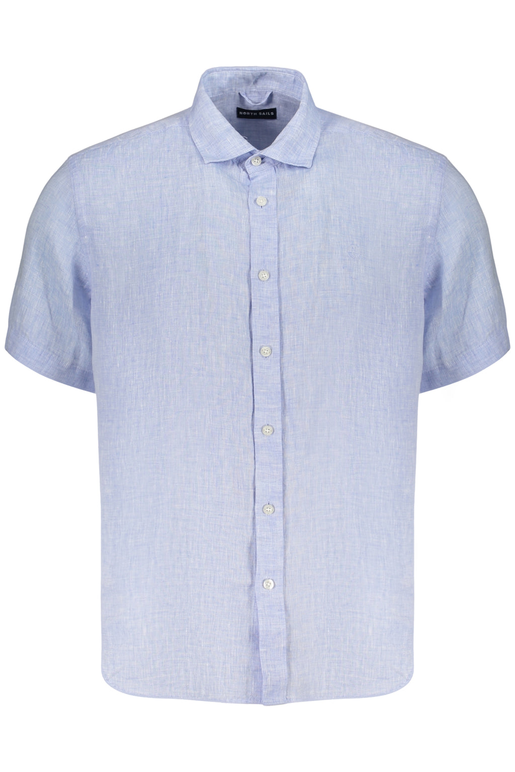 NORTH SAILS CAMICIA MANICHE CORTE UOMO AZZURRO