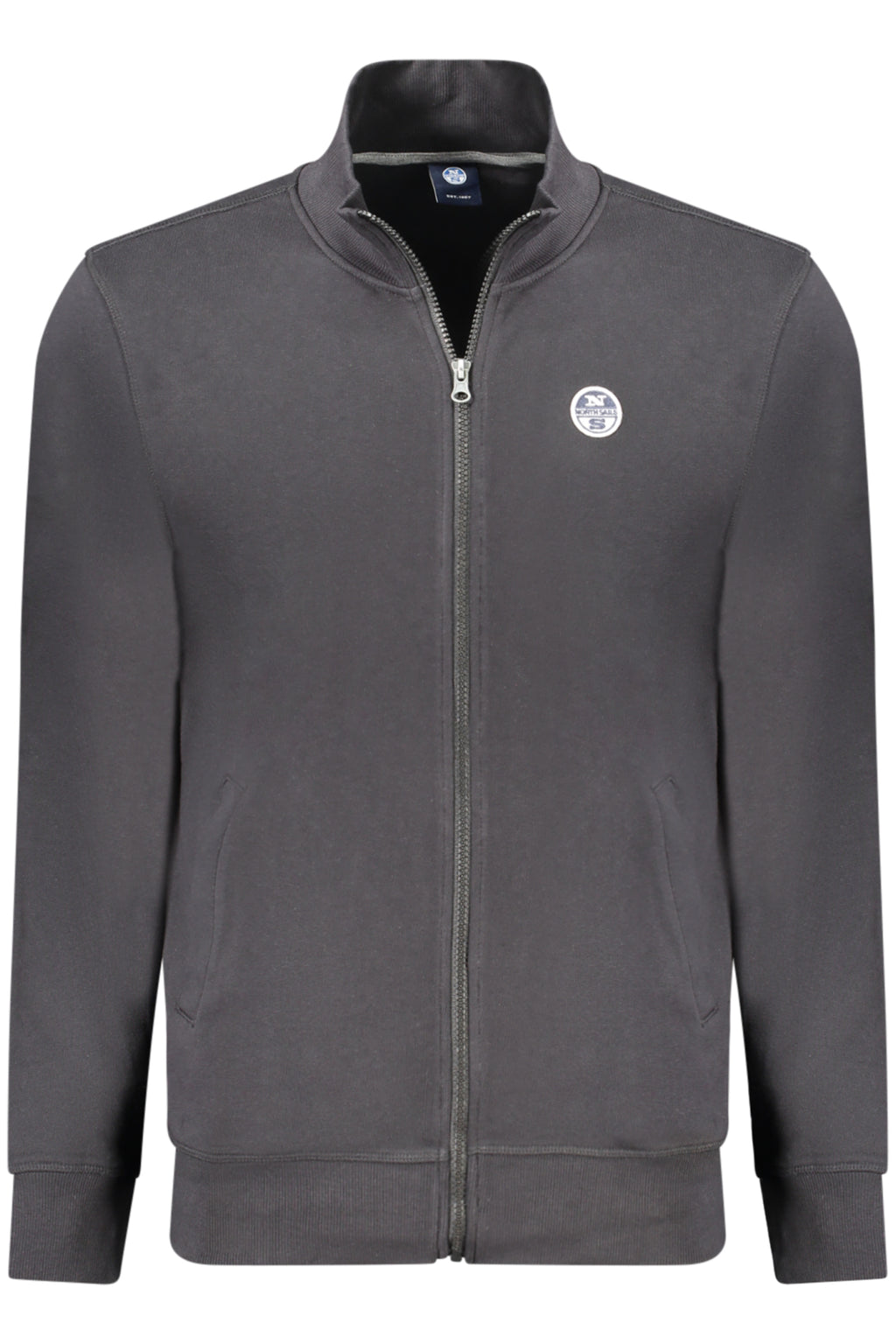 NORTH SAILS FELPA CON ZIP UOMO NERO