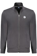 NORTH SAILS FELPA CON ZIP UOMO NERO