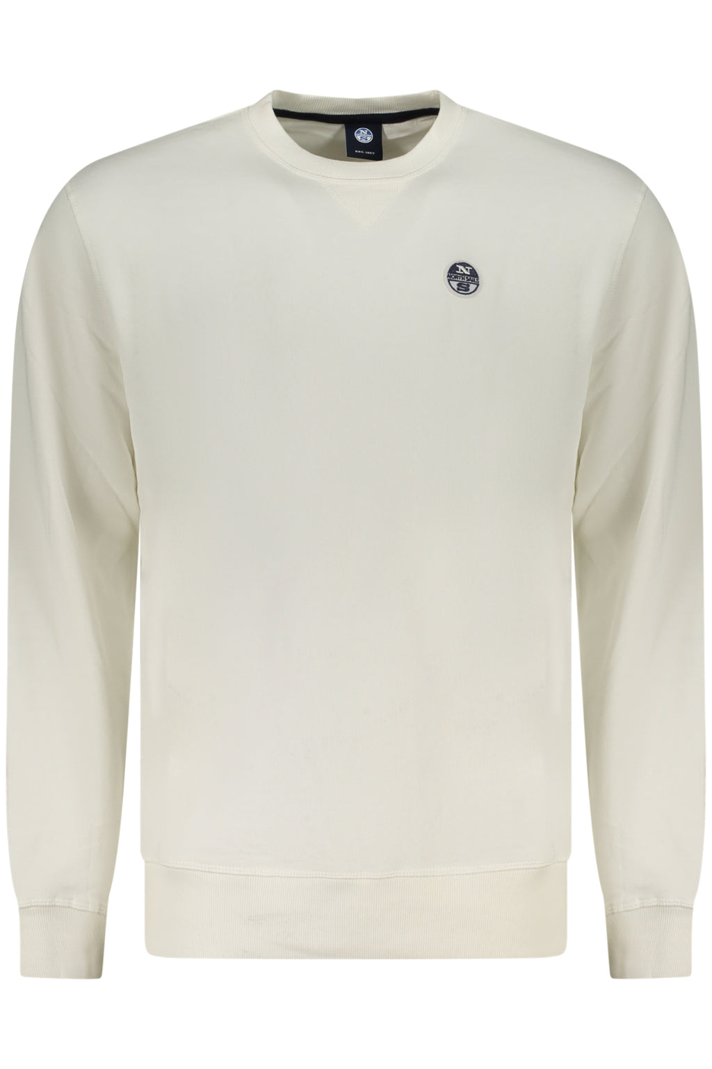 NORTH SAILS FELPA SENZA ZIP UOMO BIANCO