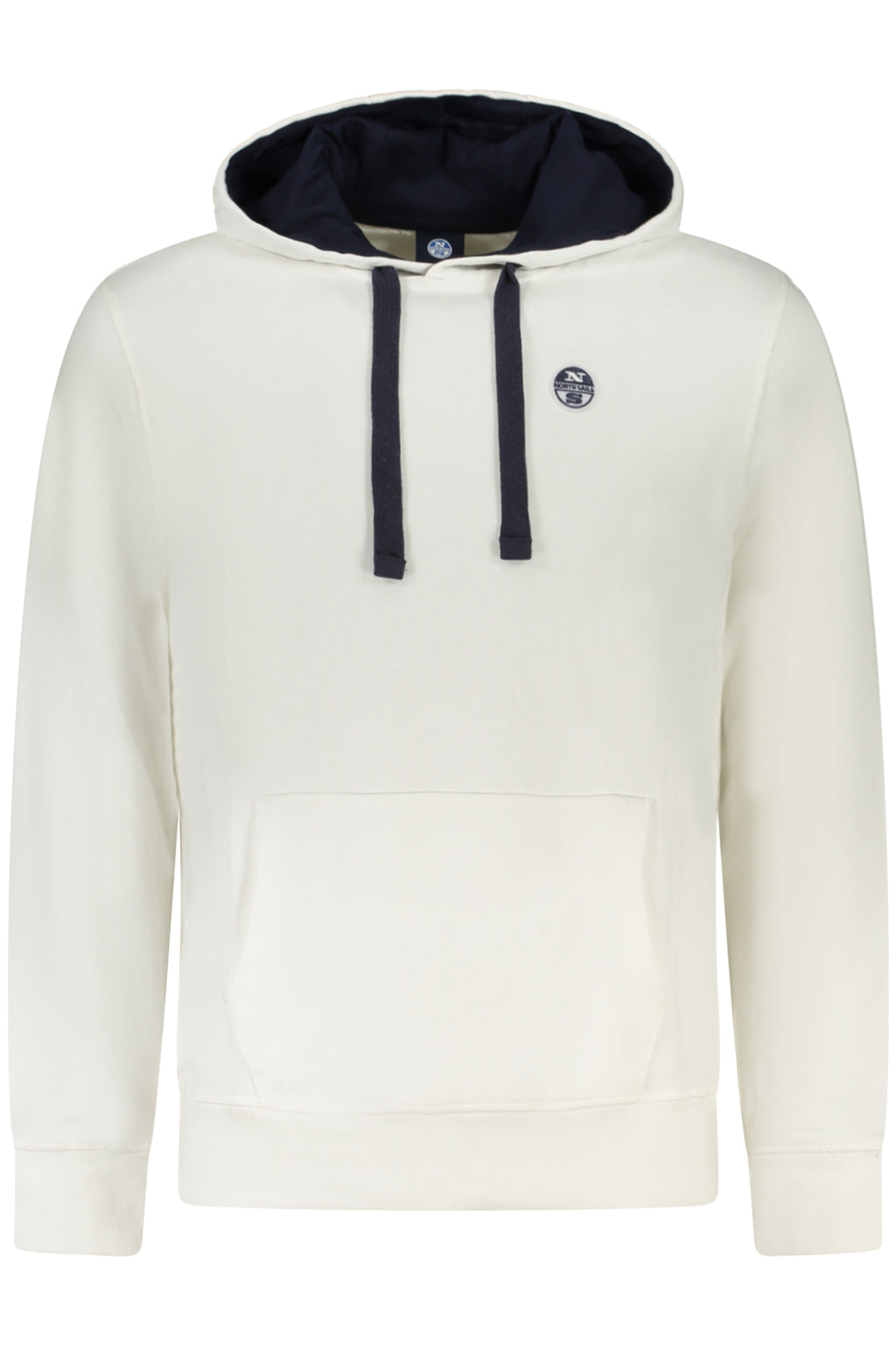 NORTH SAILS FELPA SENZA ZIP UOMO BIANCO