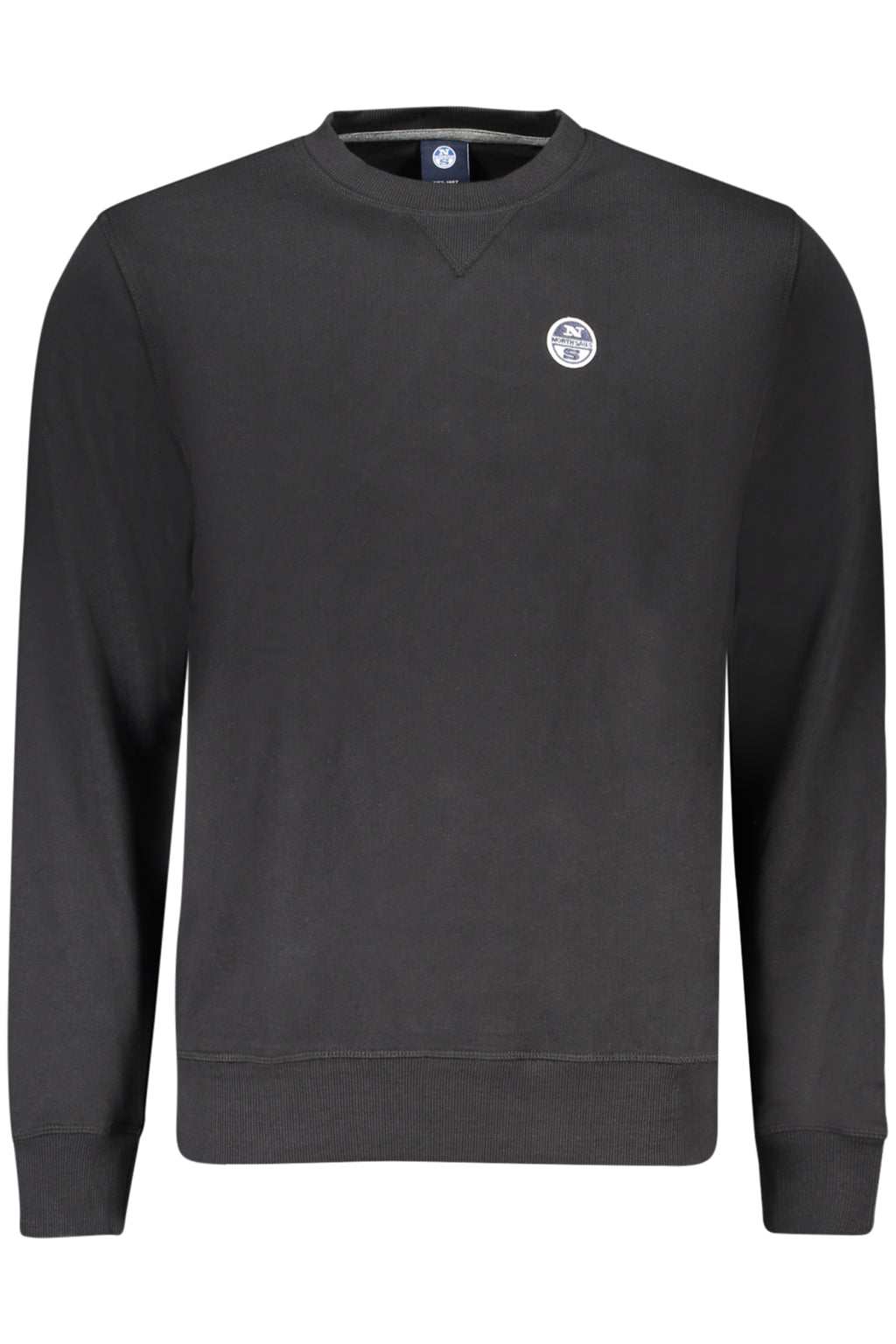 NORTH SAILS FELPA SENZA ZIP UOMO NERO