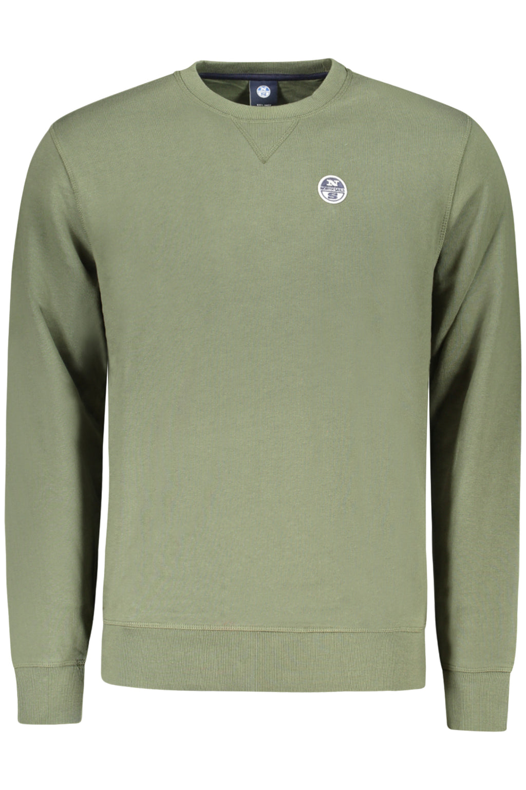 NORTH SAILS FELPA SENZA ZIP UOMO VERDE