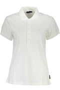 NORTH SAILS POLO MANICHE CORTE DONNA BIANCO
