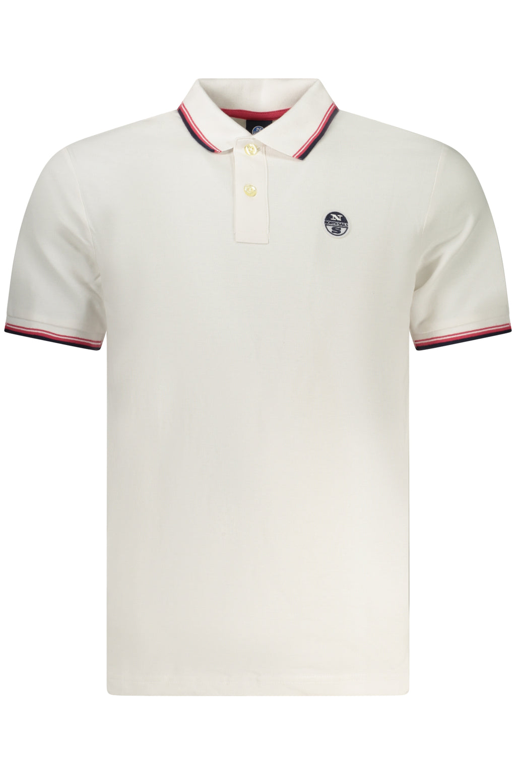 NORTH SAILS POLO MANICHE CORTE UOMO BIANCO