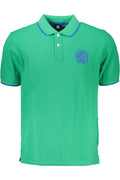 NORTH SAILS POLO MANICHE CORTE UOMO VERDE