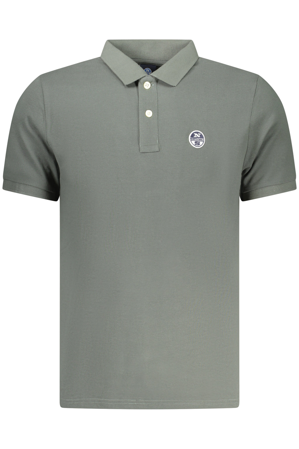 NORTH SAILS POLO MANICHE CORTE UOMO VERDE