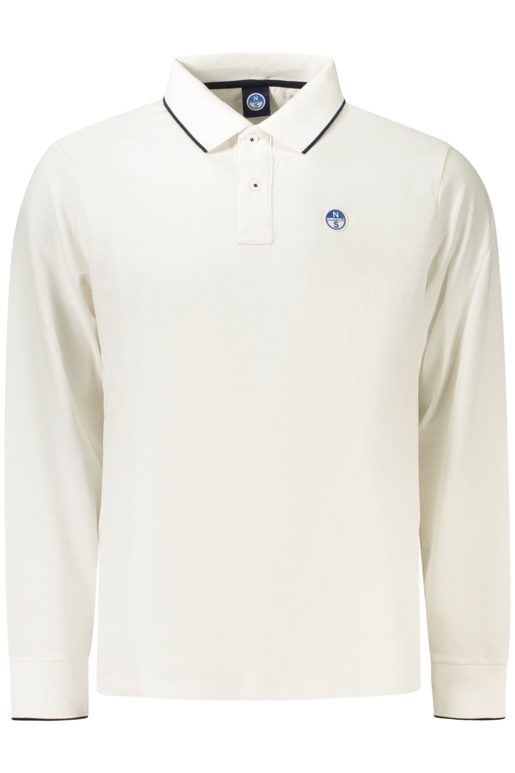 NORTH SAILS POLO MANICHE LUNGHE UOMO BIANCO