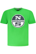 NORTH SAILS T-SHIRT MANICHE CORTE UOMO VERDE