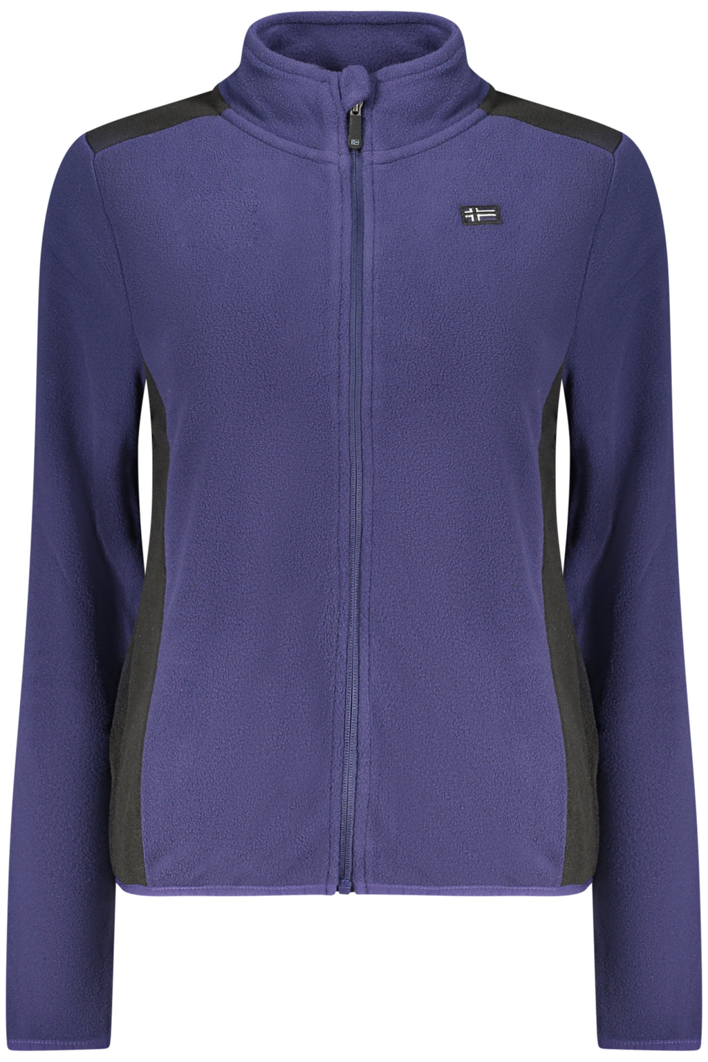 NORWAY 1963 FELPA CON ZIP DONNA BLU
