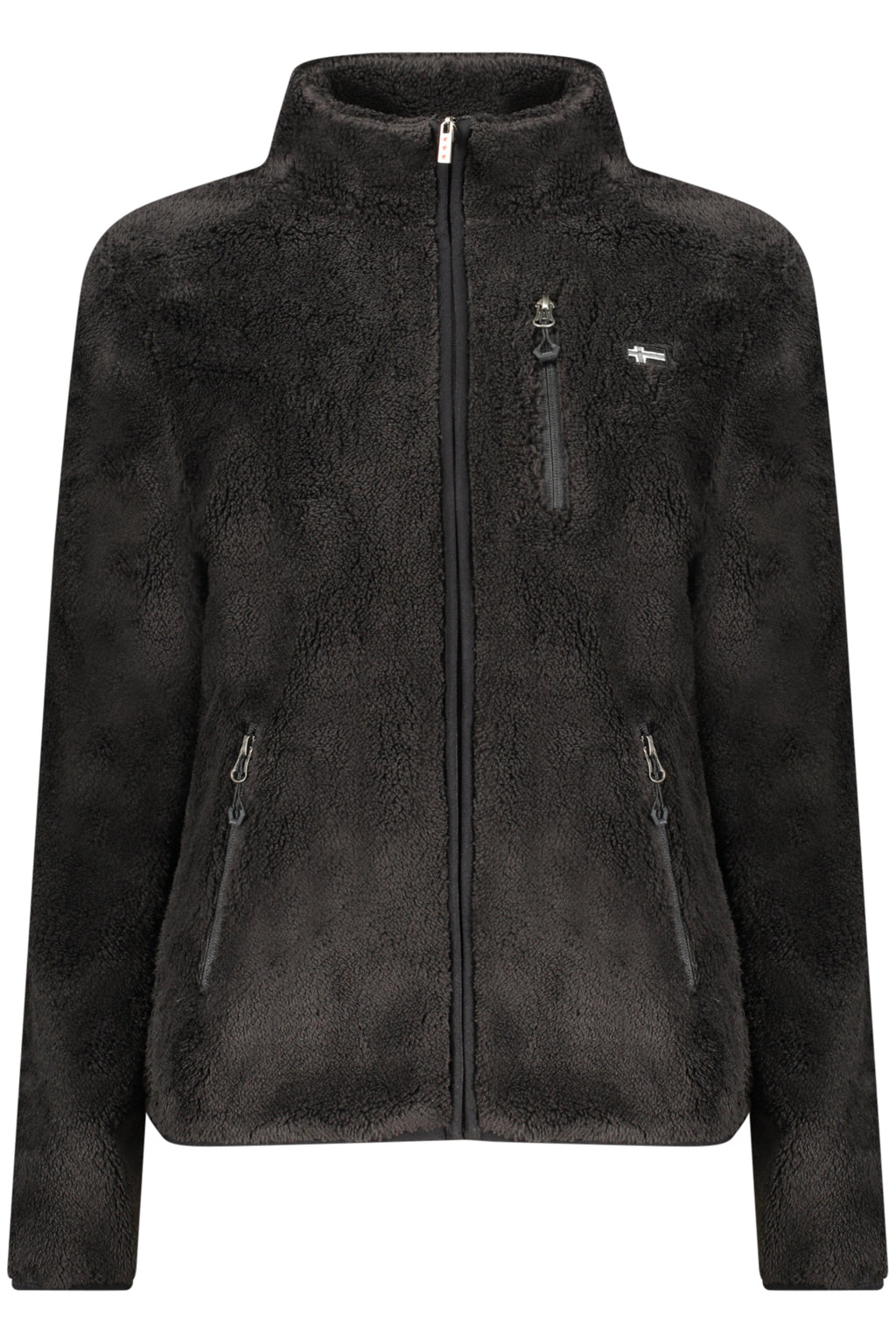 NORWAY 1963 FELPA CON ZIP DONNA NERO