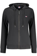 NORWAY 1963 FELPA CON ZIP DONNA NERO