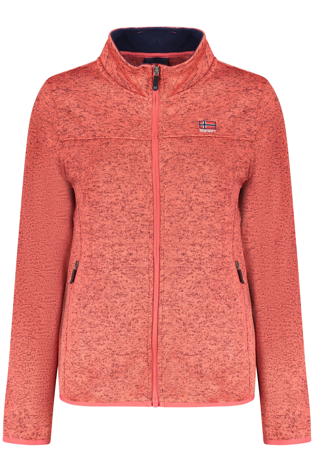 NORWAY 1963 FELPA CON ZIP DONNA ROSA