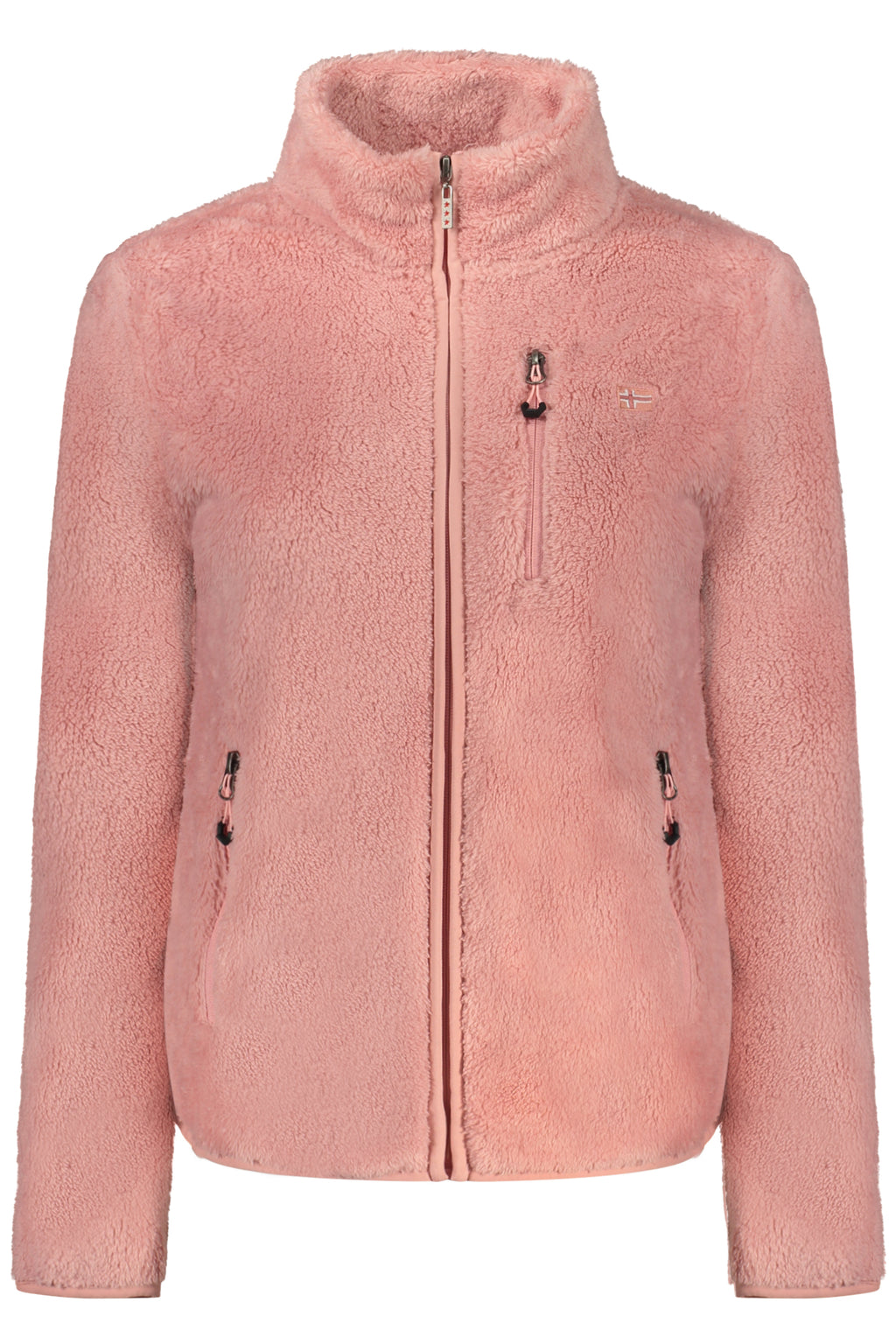 NORWAY 1963 FELPA CON ZIP DONNA ROSA