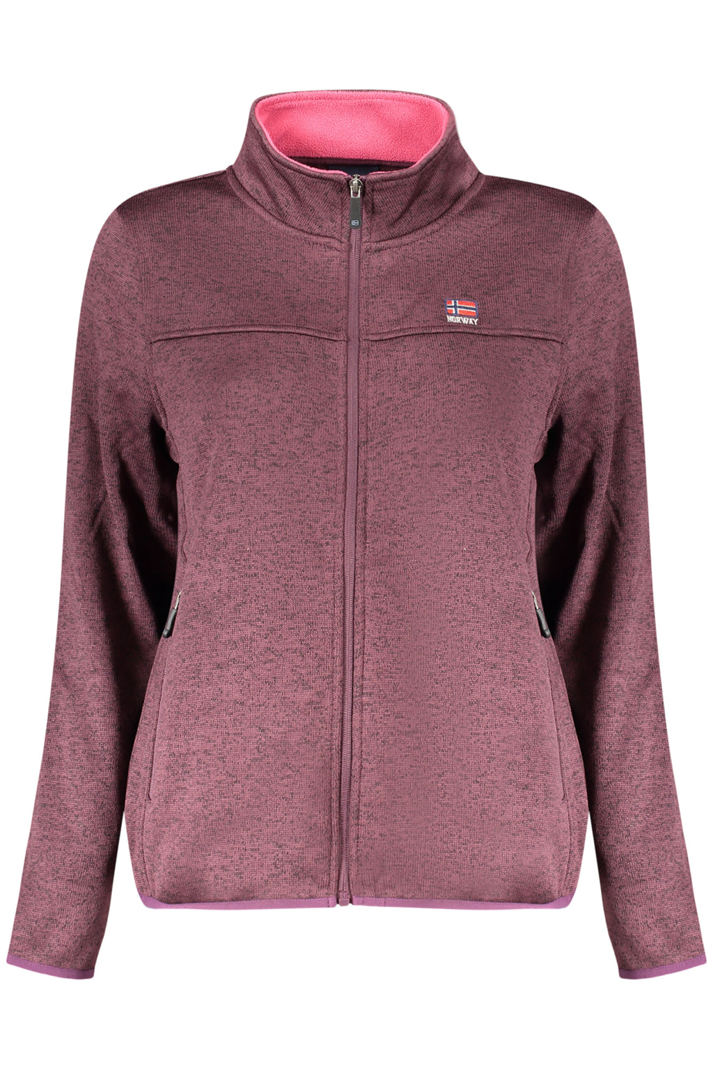 NORWAY 1963 FELPA CON ZIP DONNA VIOLA
