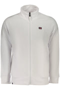 NORWAY 1963 FELPA CON ZIP UOMO BIANCO