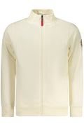 NORWAY 1963 FELPA CON ZIP UOMO BIANCO