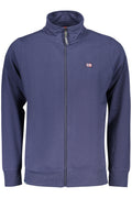 NORWAY 1963 FELPA CON ZIP UOMO BLU