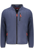 NORWAY 1963 FELPA CON ZIP UOMO BLU