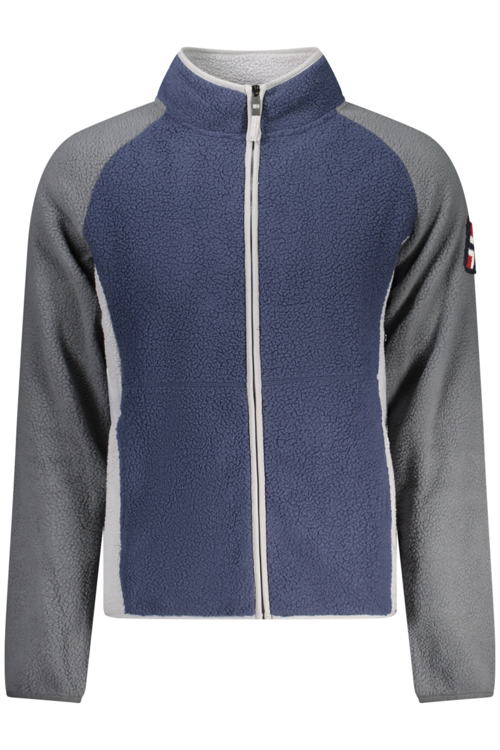 NORWAY 1963 FELPA CON ZIP UOMO BLU