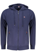 NORWAY 1963 FELPA CON ZIP UOMO BLU