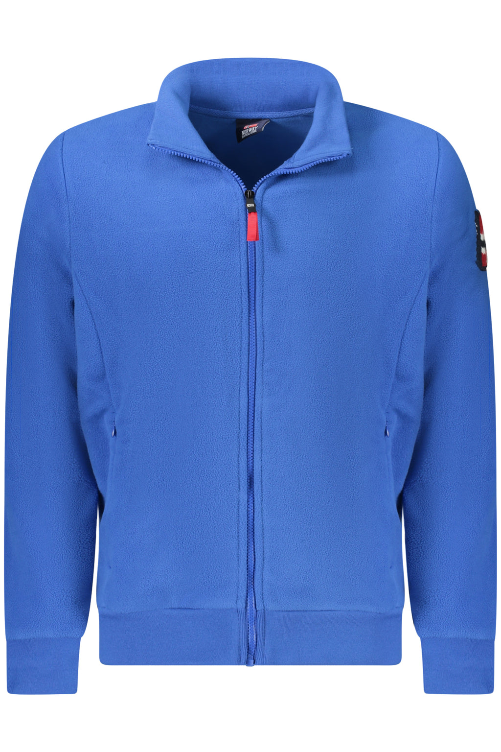 NORWAY 1963 FELPA CON ZIP UOMO BLU